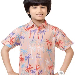 BAESD Boys Standard Floral Opaque Printed Casual Shirt-image-78