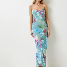Happiness istanbul Tie and Dye Print Maxi Dress-picture-28