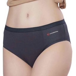 LOGGERHEAD Pack Of 2 Hipster Briefs LHMH015-Skin-DarkGrey image 2