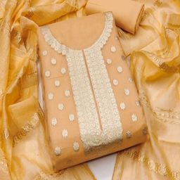 SHIJILA Unstitched Dress Material-image-69