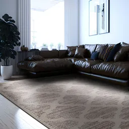 Sapana Carpet-Mats Beige Traditional Shaggy Polyester Carpet-picture-46