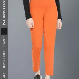 Dollar Missy Women Relaxed Wrinkle Free Trousers-image-98