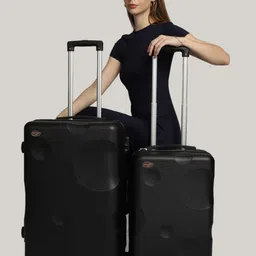 Mini west london Set Of 2 Textured Hard-Sided Trolley Bag-17