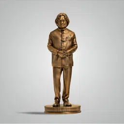 SILAII Bronze-Toned Dr. A.P.J Abdul Kalam Figurine Showpiece-image-35
