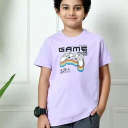 FITINC Boys Printed Bio Finish T-shirt-picture-29