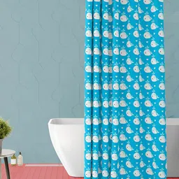 ArtzFolio Single Piece Waterproof Polyester Shower Curtain-32