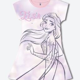 YK Disney Girls Printed A-Line Dress-picture-25