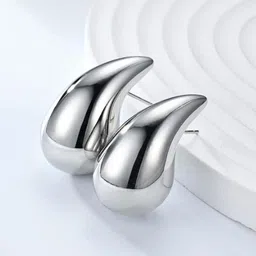 Celestria Set Of 2 Korean Teardrop Shaped Drop Earrings image 3