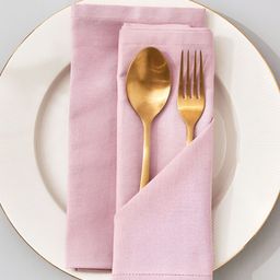 Home Centre Drake Crane Pink 2 Pieces Cotton Napkins-41
