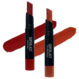 ME-ON Set of 2 Superlast Matte Lipstick - Shade 06 & 15-0