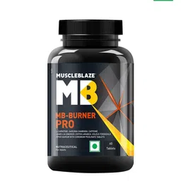 MuscleBlaze MB-Burner Pro L-Carnitine & Caffeine - 60 Tablets-picture-34