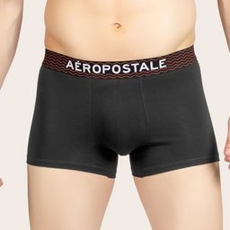 Aeropostale Mid-Rise Short Breathable Trunk LJSTRK01-BLK-16