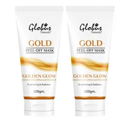 Globus naturals Gold Set Of 2 Peel Off Mask Enriched With Vitamin-E 100 g Each-48