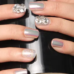 LICK Set Of 30 Press On Nails Lavender Chromatic Reusable Artificial Press-27