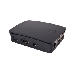 Official Raspberry Pi 3 Case Pi 3 Official Case Protective Enclosure ABS Case for Raspberry Pi 3B/ Pi 3B+ Black - RS160Official Raspberry Pi 3 Case Pi 3 Official Case Protective Enclosure ABS Case for Raspberry Pi 3B/ Pi 3B+ Black - RS160 image 1