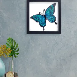 Golden Peacock Eco Friendly Butterfly Frame-image-95