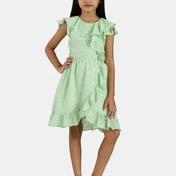 Peppermint Green Chiffon Dress-picture-10
