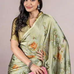 KALINI Floral No Border Saree-picture-31