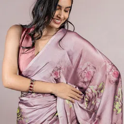 KALINI Floral No Border Saree-picture-49