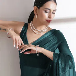 SWADESI STUFF Pure Chiffon Saree-picture-55