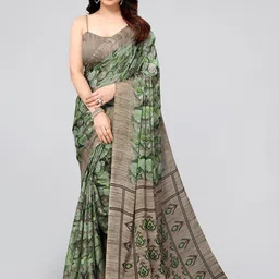 MIRCHI FASHION Floral Printed Saree-picture-22
