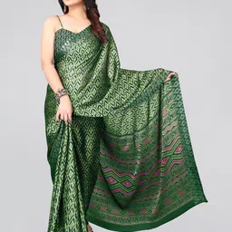 MIRCHI FASHION Ikat Chiffon Saree-picture-33