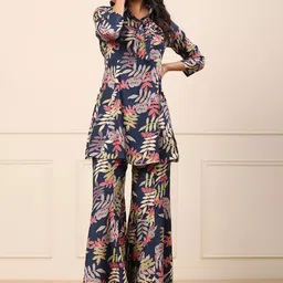 BAESD Floral Printed Shirt With Palazzo-picture-36
