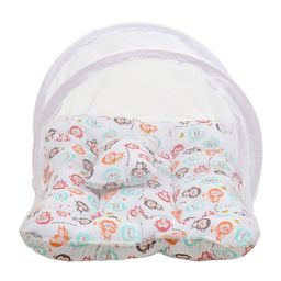 Moms Home Infants Printed Organic Cotton Mosquito Net Bed-16