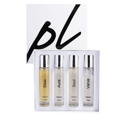PERFUME LOUNGE Unisex Set Of 4 Long Lasting Perfume Elixir, Aura, Soul & Verve - 15ml Each-19
