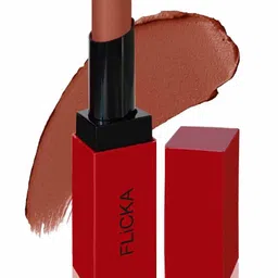 FLiCKA Lip Alert Matte Lipstick with Shea Butter & Almond Oil 3.8g - Horror 06-24