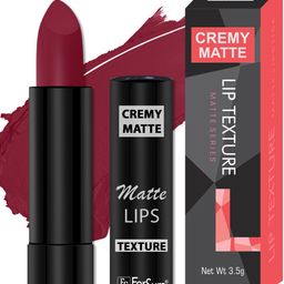 ForSure Cremy Matte Texture Long Lasting Bullet Lipstick - 3.5g - Maroon Pink 87-57