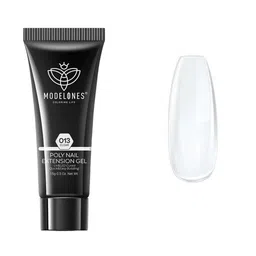 Modelones Long Lasting UV & LED Cured Poly Nail Extension Gel 15g - Pure Clear 013-29