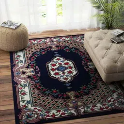 imperial knots Multicolor Wool Traditional 8 x 5 Feet Hand Tufted Carpet-picture-38
