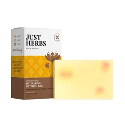 Just Herbs 360 Beauty Saffron & Malai Hydrating Bathing Bar - 100g-image-50