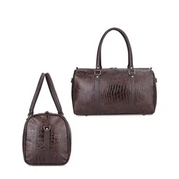 THE CLOWNFISH Textured Duffel Bag-1