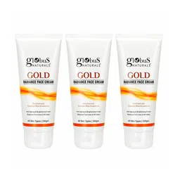 Globus naturals Set Of 3 Gold Radiance Face Cream with Coconut Rose & Liquorice - 300 gm-30