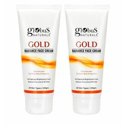 Globus naturals Set Of 2 Gold Radiance Face Cream with Coconut Rose & Liquorice - 200 gm-50