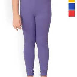 BAESD Girls Pack Of 4 Churidar-Length Leggings-picture-21