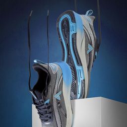 Action Men Mesh Lace Up Running Shoes-picture-18