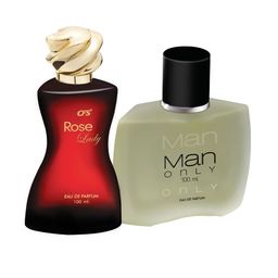CFS Rose Lady & Man Only Set Of 2 Long Lasting Eau De Parfum - 100ml Each-image-62