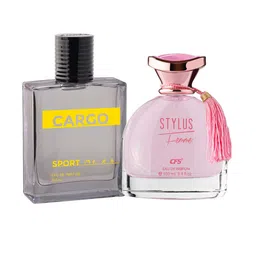 CFS Cargo Sport & Stylus Set Of 2 Long Lasting Eau De Parfum - 100ml Each-19