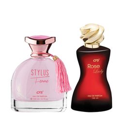 CFS Rose Lady & Stylus Set Of 2 Long Lasting Eau De Parfum - 100ml Each-image-52