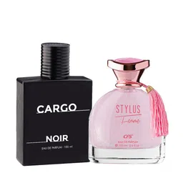 CFS Cargo Noir & Stylus Set Of 2 Long Lasting Eau De Parfum - 100ml Each-29