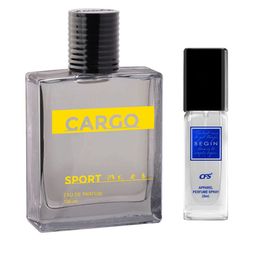 CFS Cargo Sport & Begin Set Of 2 Long Lasting Eau De Parfum - 100 ml - 25 ml-10