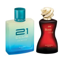 CFS Set Of 2 Ice Water Eau De Perfume & Rose Lady Long Lasting Perfume - 100ml Each-image-44