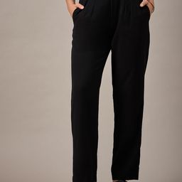 The Roadster Lifestyle Co Wide Leg Trouser-image-98