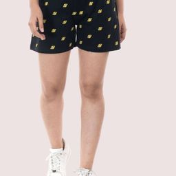 StyleAOne Women Mid-Rise Conversational Printed Shorts-picture-11
