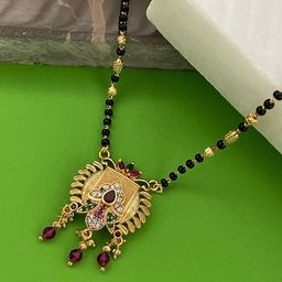 Digital Dress Room Gold-plated AD-studded Mangalsutra-image-81