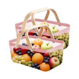 The Better Home Pink Set of 2 Regular Core Organisers-54