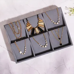 La Trove Grey Regular Jewellery Organisers-picture-40